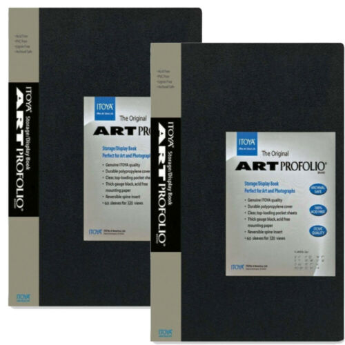 Itoya Original Art Profolio 8" x 10" Storage Display Album, 2 Pack